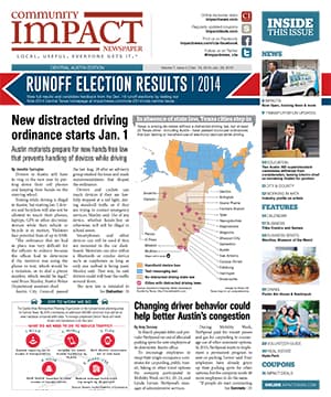 Central Austin cover — December 2014