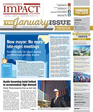 Central Austin cover — January 2015