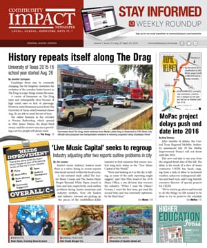 Central Austin cover — August 2015
