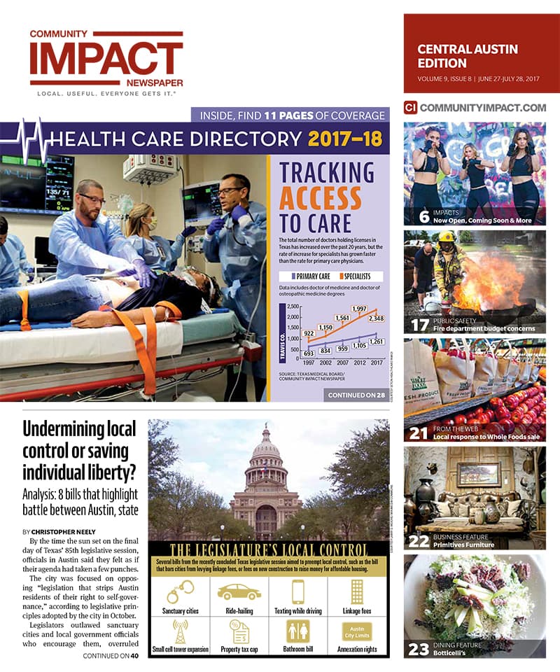 Central Austin cover — June 2017