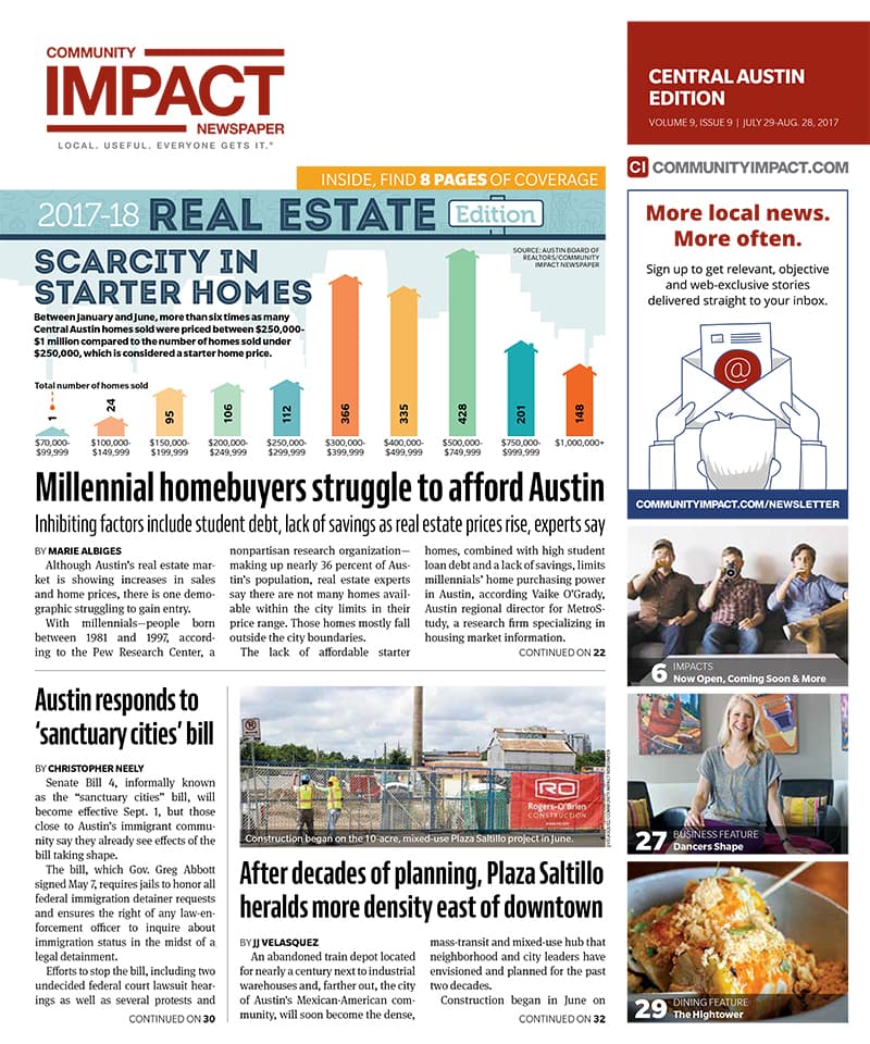 Central Austin cover — July 2017