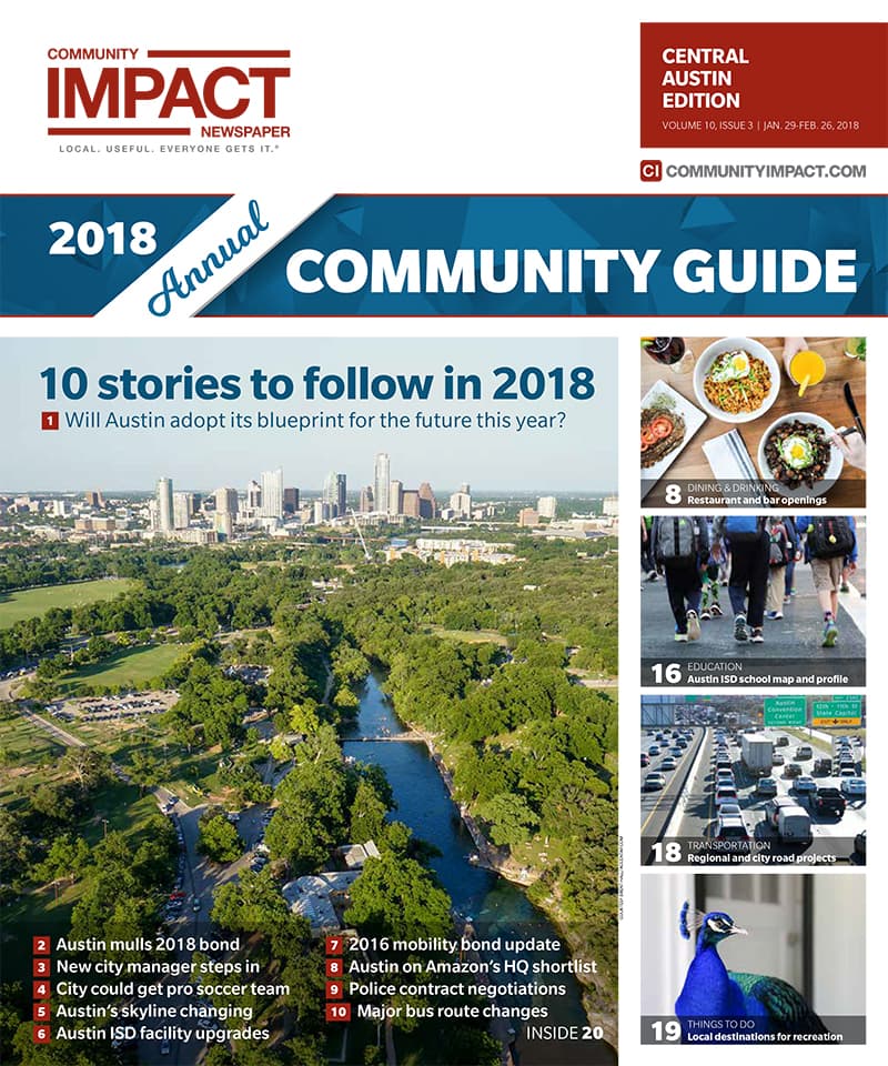 Central Austin cover — January 2018