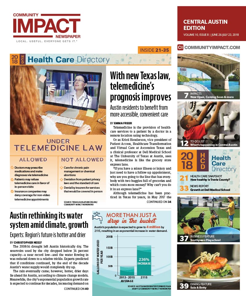Central Austin cover — June 2018