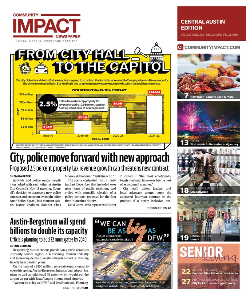 Central Austin cover — December 2018