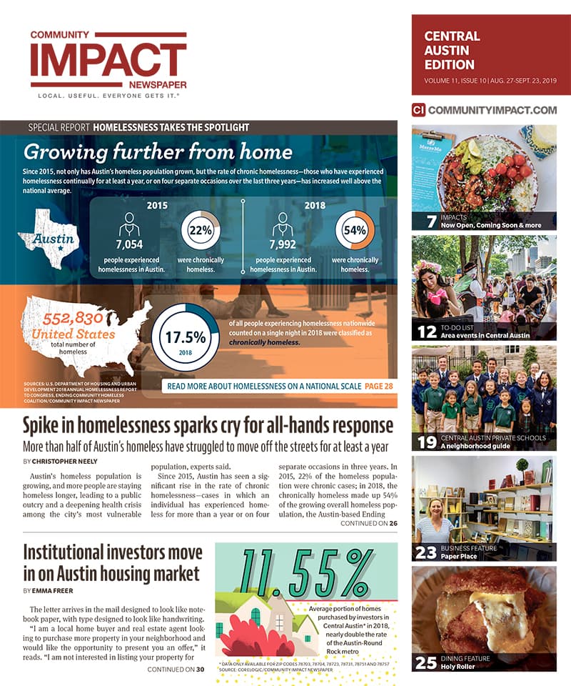 Central Austin cover — August 2019