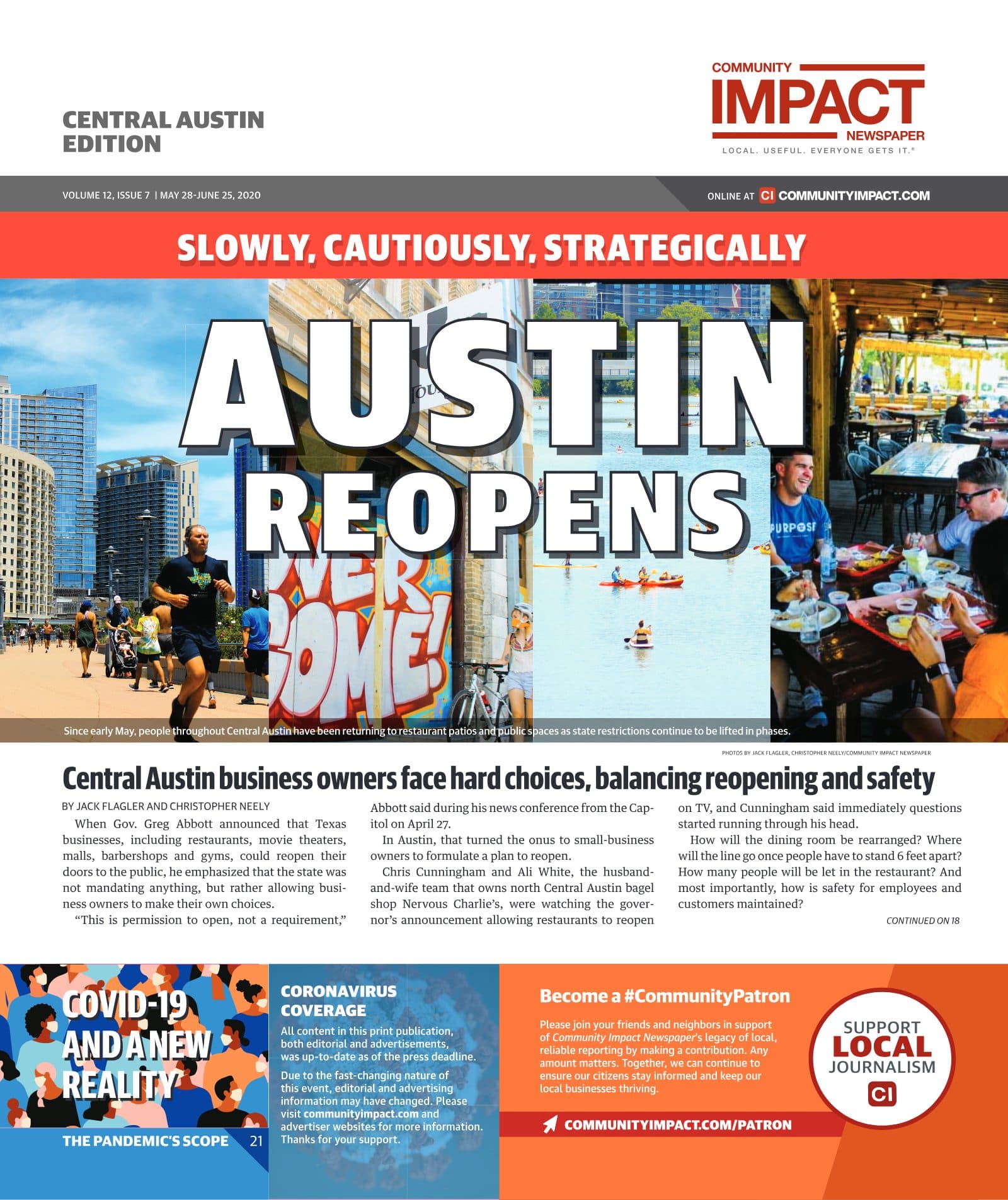 Central Austin cover — May 2020