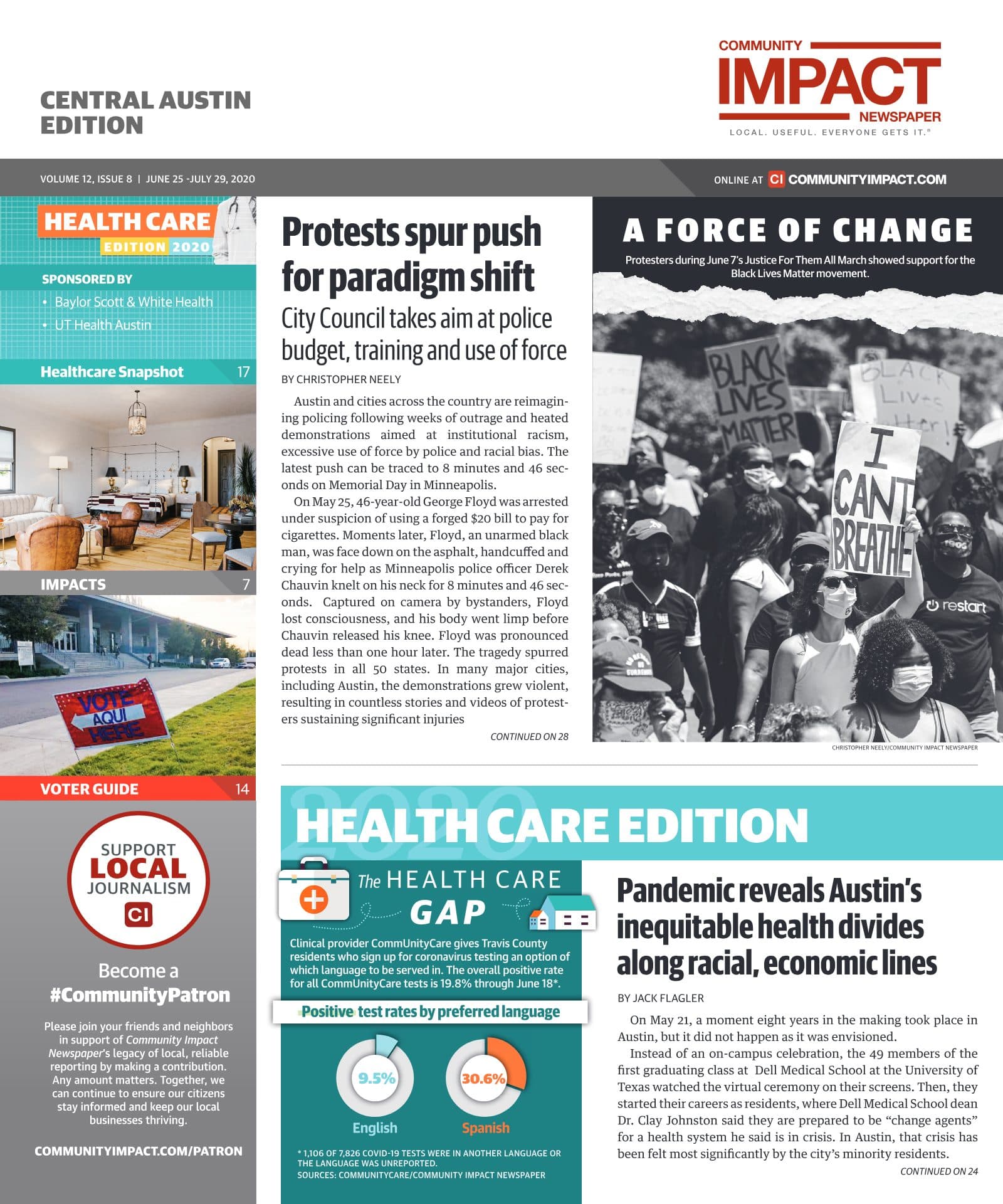 Central Austin cover — June 2020