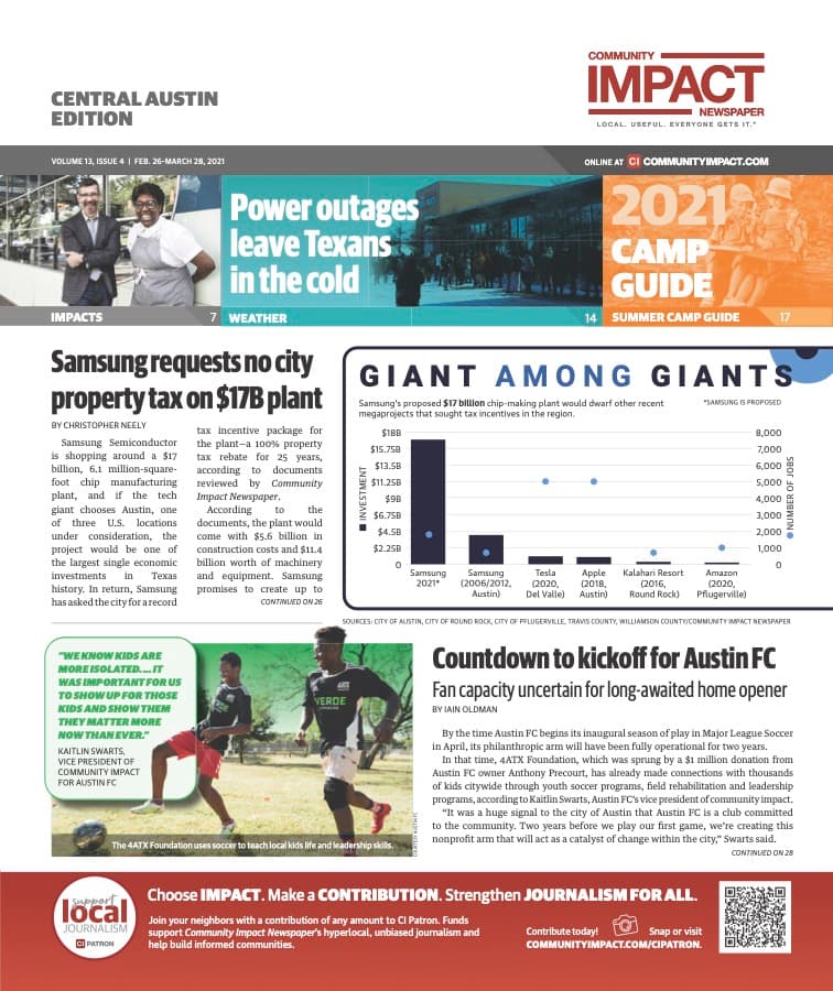 Central Austin cover — February 2021