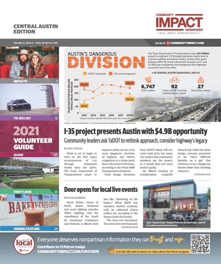 Central Austin cover — April 2021