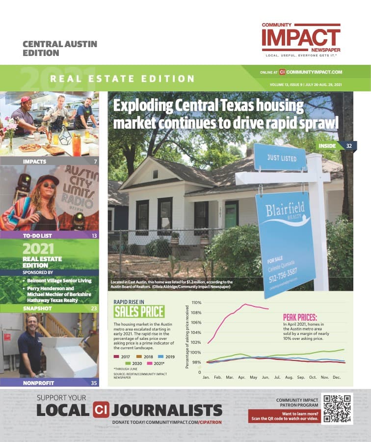 Central Austin cover — July 2021