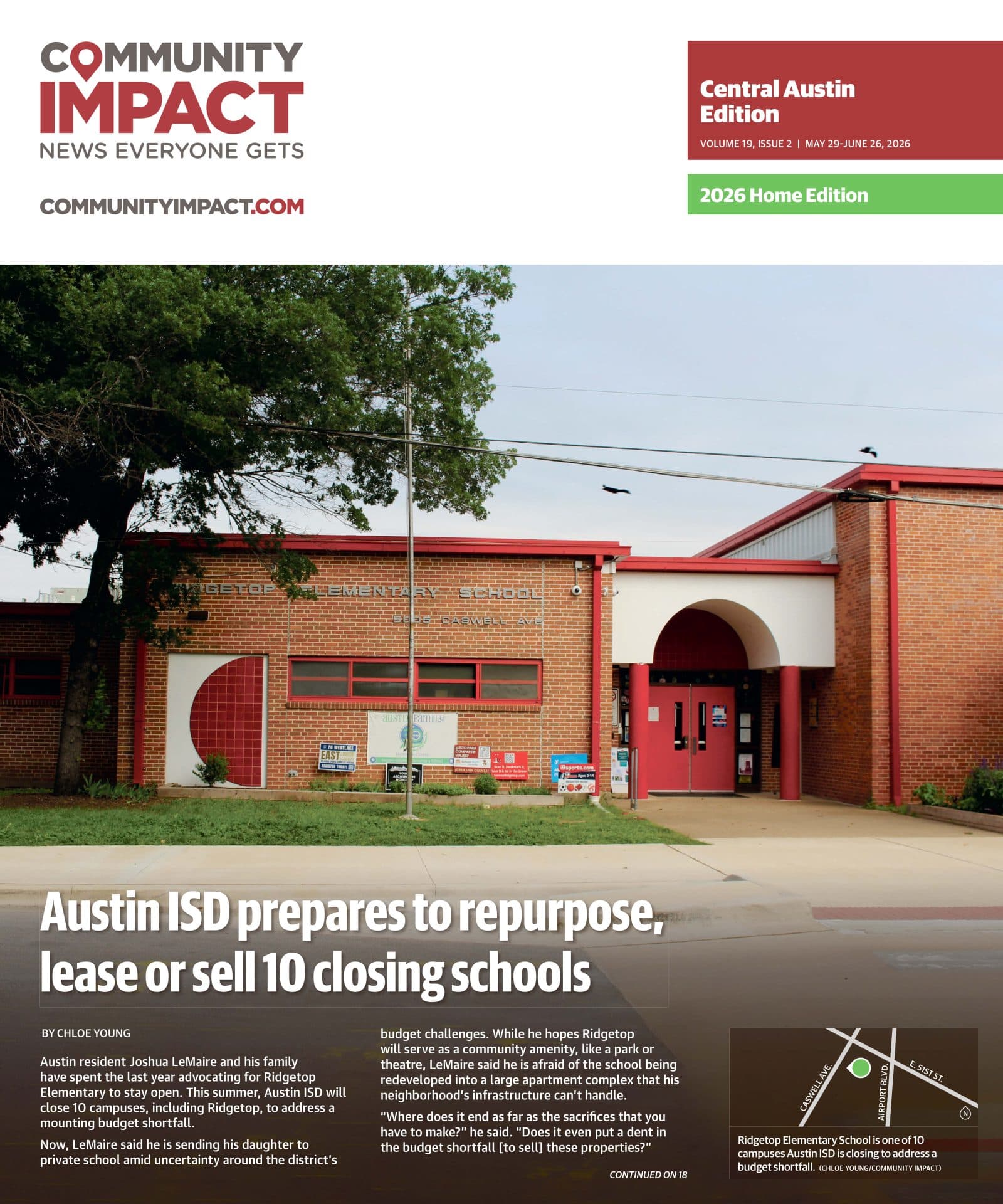 Central Austin cover — May 2026