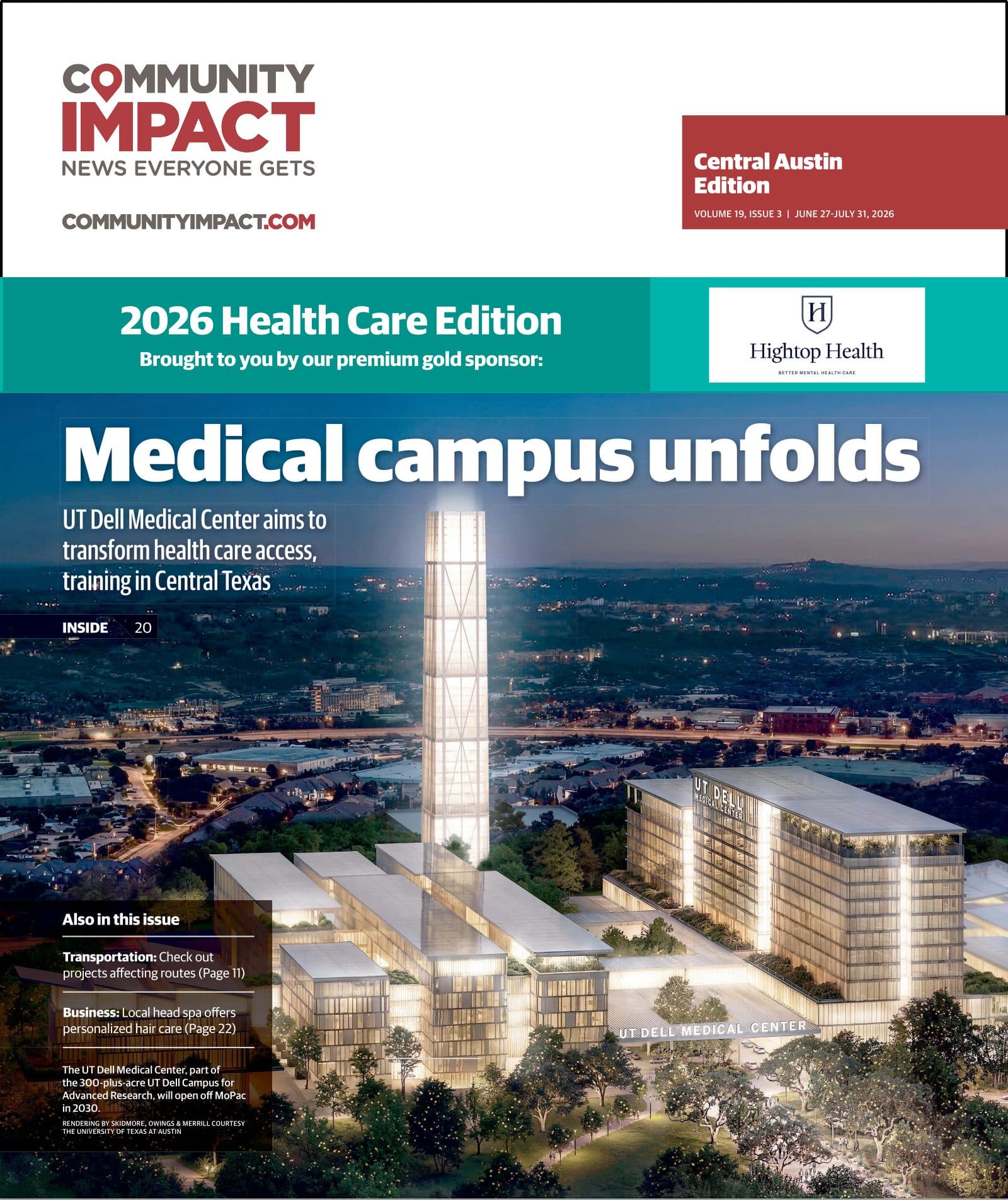 Central Austin cover — June 2026