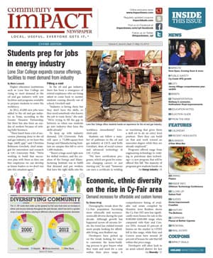 Cy-Fair - Jersey Village cover — April 2014