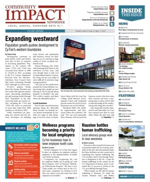 Cy-Fair - Jersey Village cover — August 2014