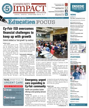 Cy-Fair - Jersey Village cover — September 2014