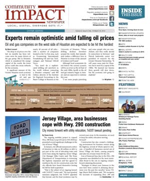 Cy-Fair - Jersey Village cover — February 2015