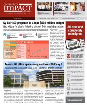 Cy-Fair - Jersey Village cover — June 2015