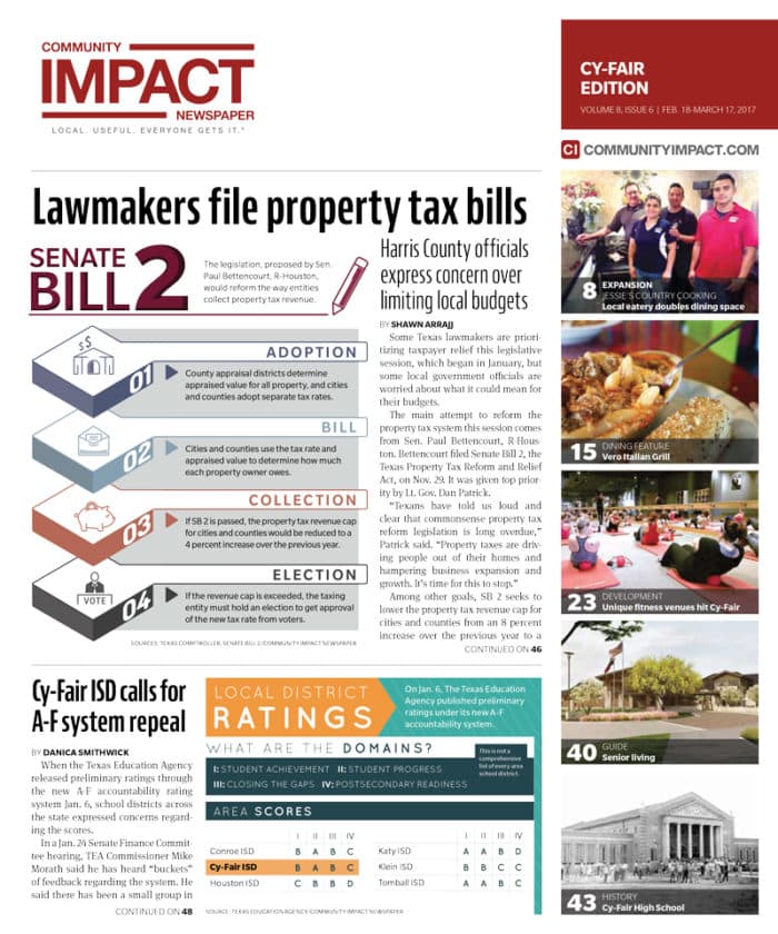 Cy-Fair - Jersey Village cover — February 2017
