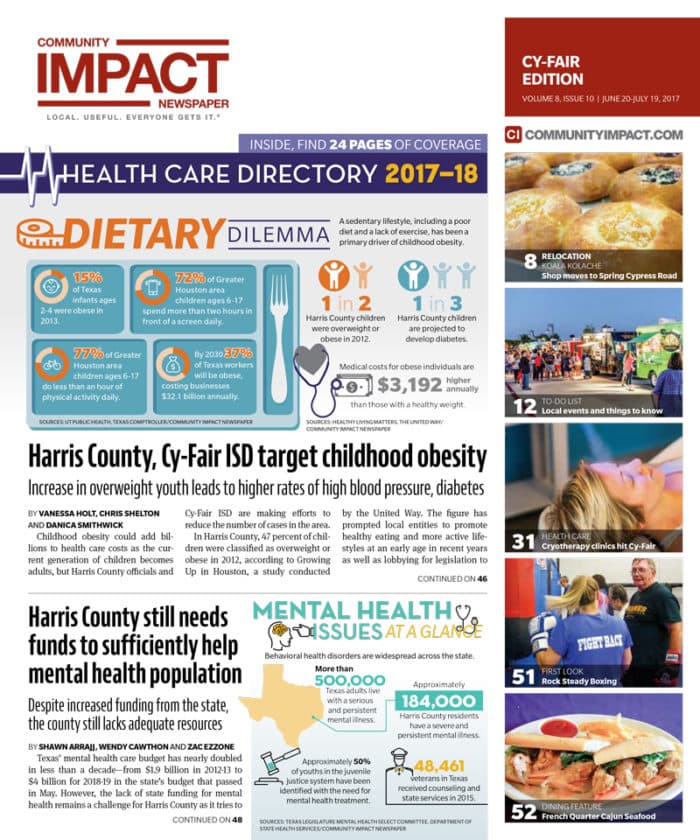 Cy-Fair - Jersey Village cover — June 2017