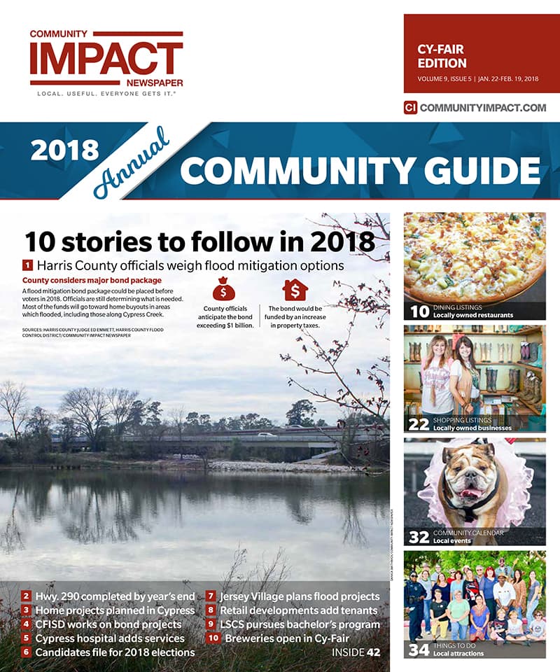 Cy-Fair - Jersey Village cover — January 2018