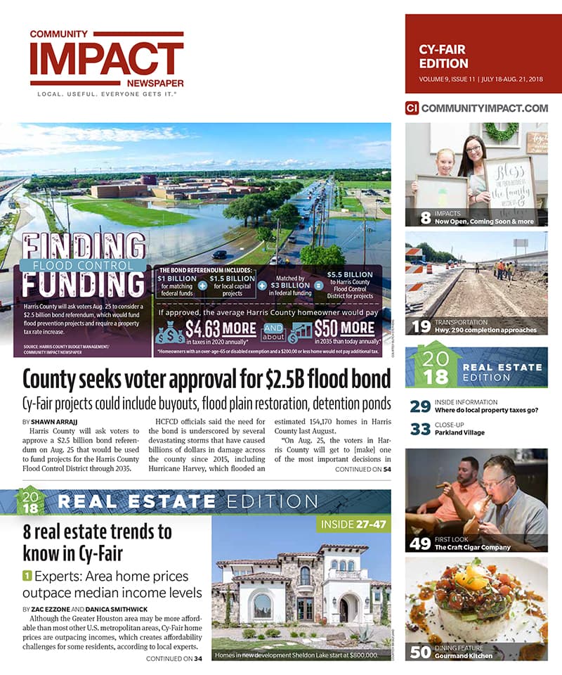 Cy-Fair - Jersey Village cover — July 2018