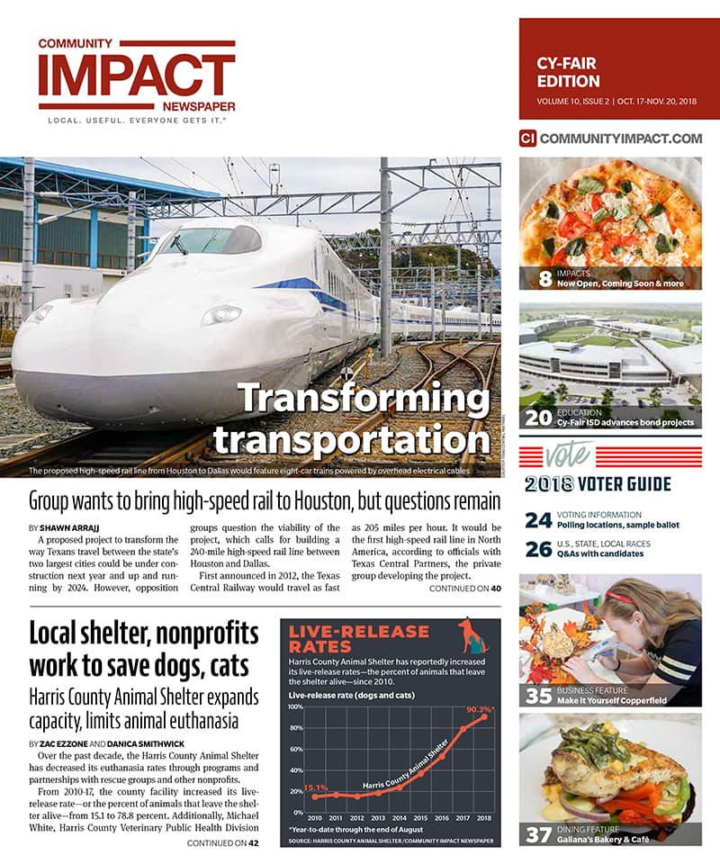 Cy-Fair - Jersey Village cover — October 2018
