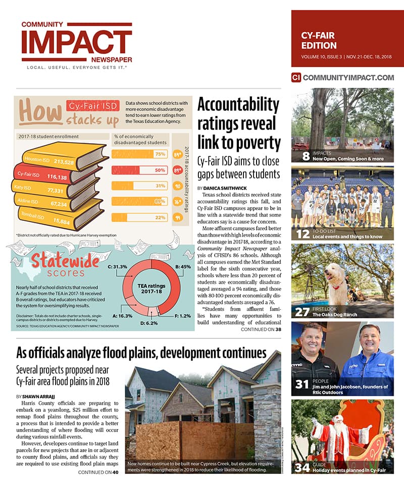 Cy-Fair - Jersey Village cover — November 2018