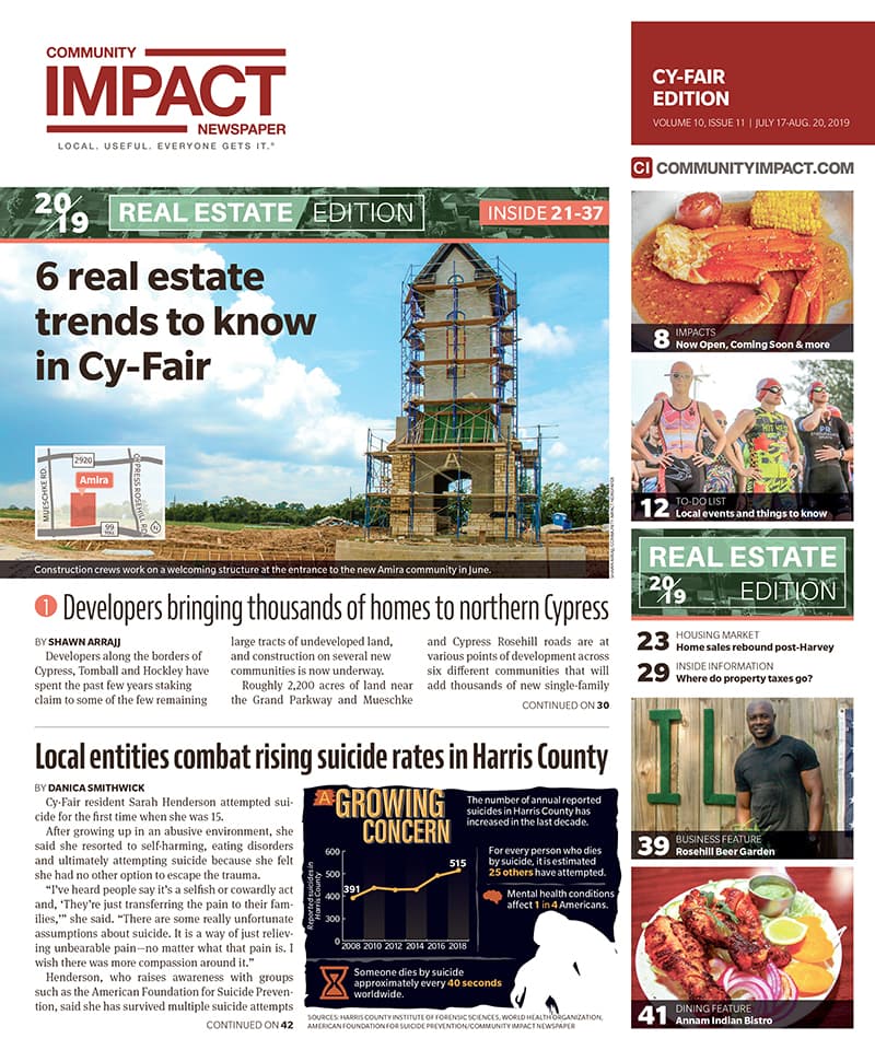 Cy-Fair - Jersey Village cover — July 2019