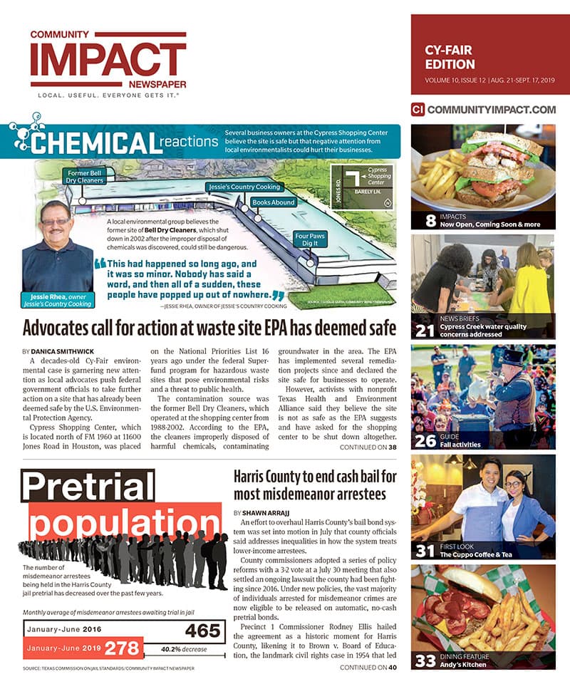 Cy-Fair - Jersey Village cover — August 2019