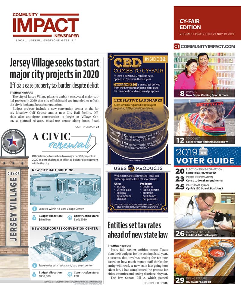 Cy-Fair - Jersey Village cover — October 2019