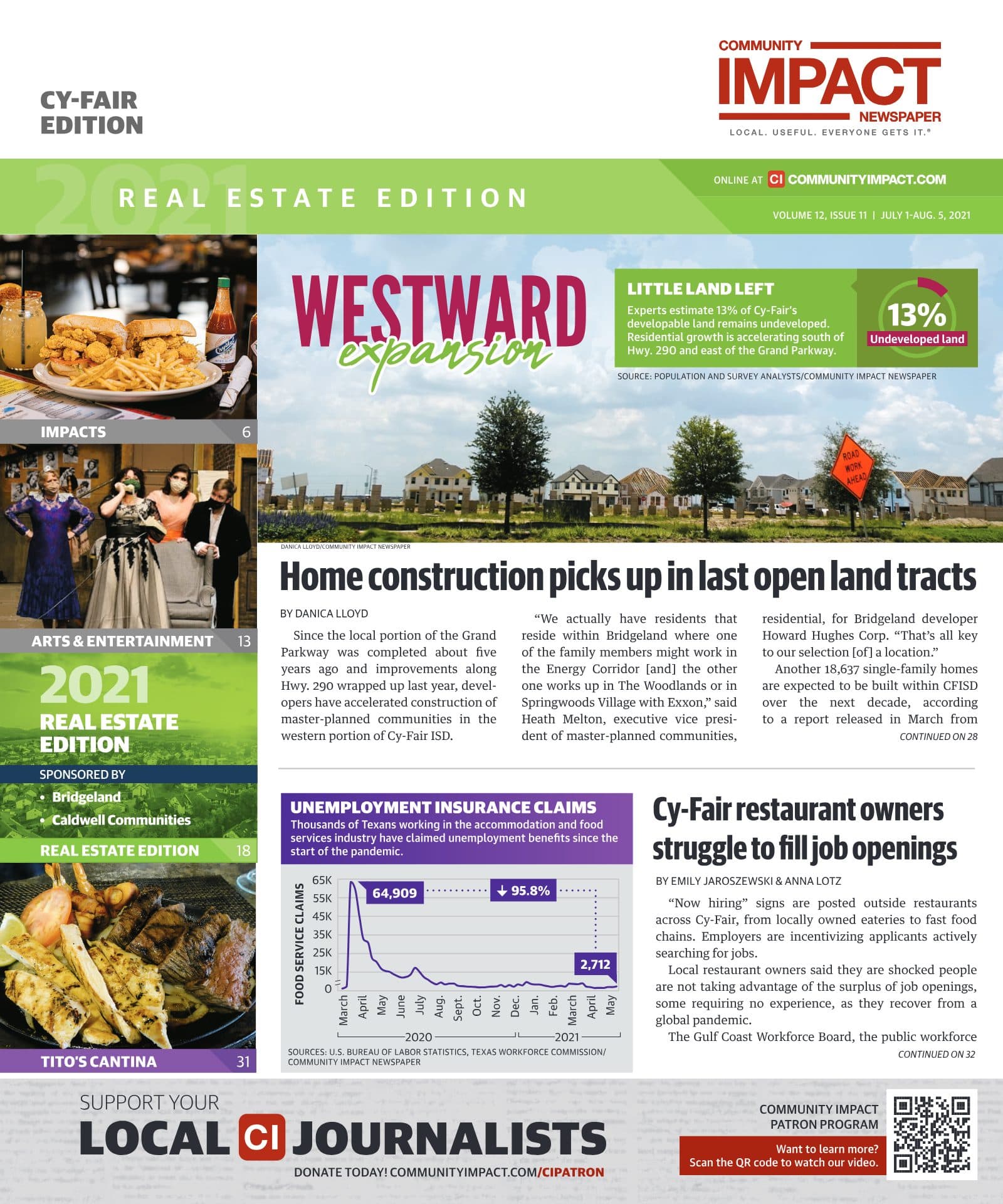 Cy-Fair - Jersey Village cover — July 2021