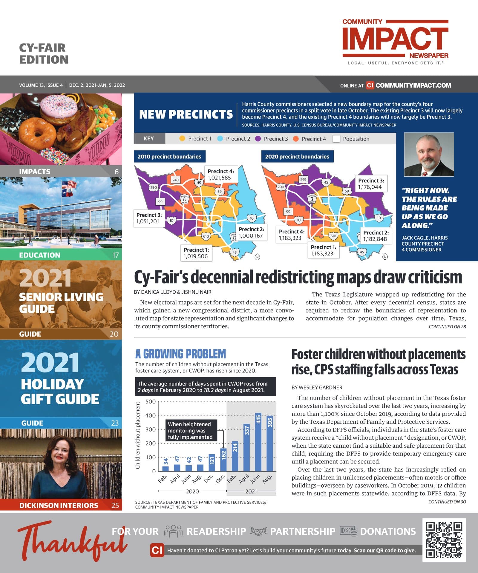 Cy-Fair - Jersey Village cover — December 2021