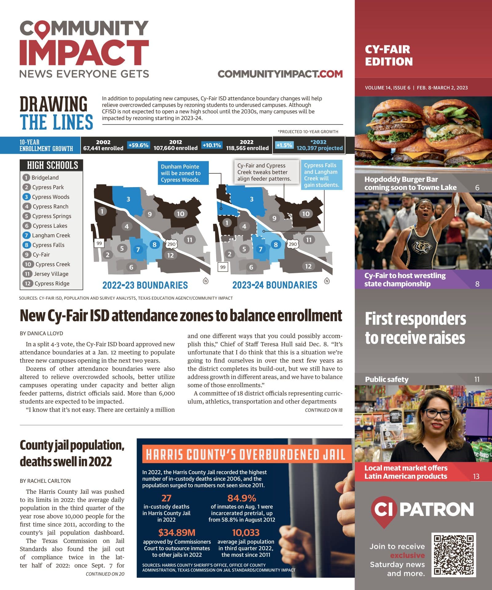 Cy-Fair - Jersey Village cover — February 2023