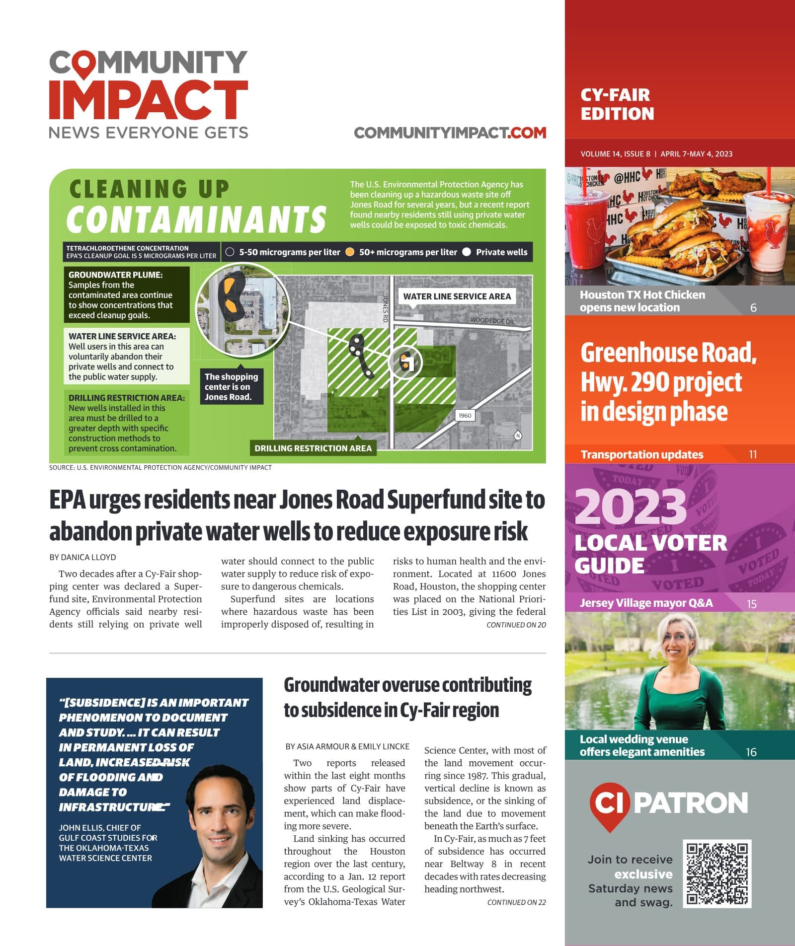 Cy-Fair - Jersey Village cover — April 2023