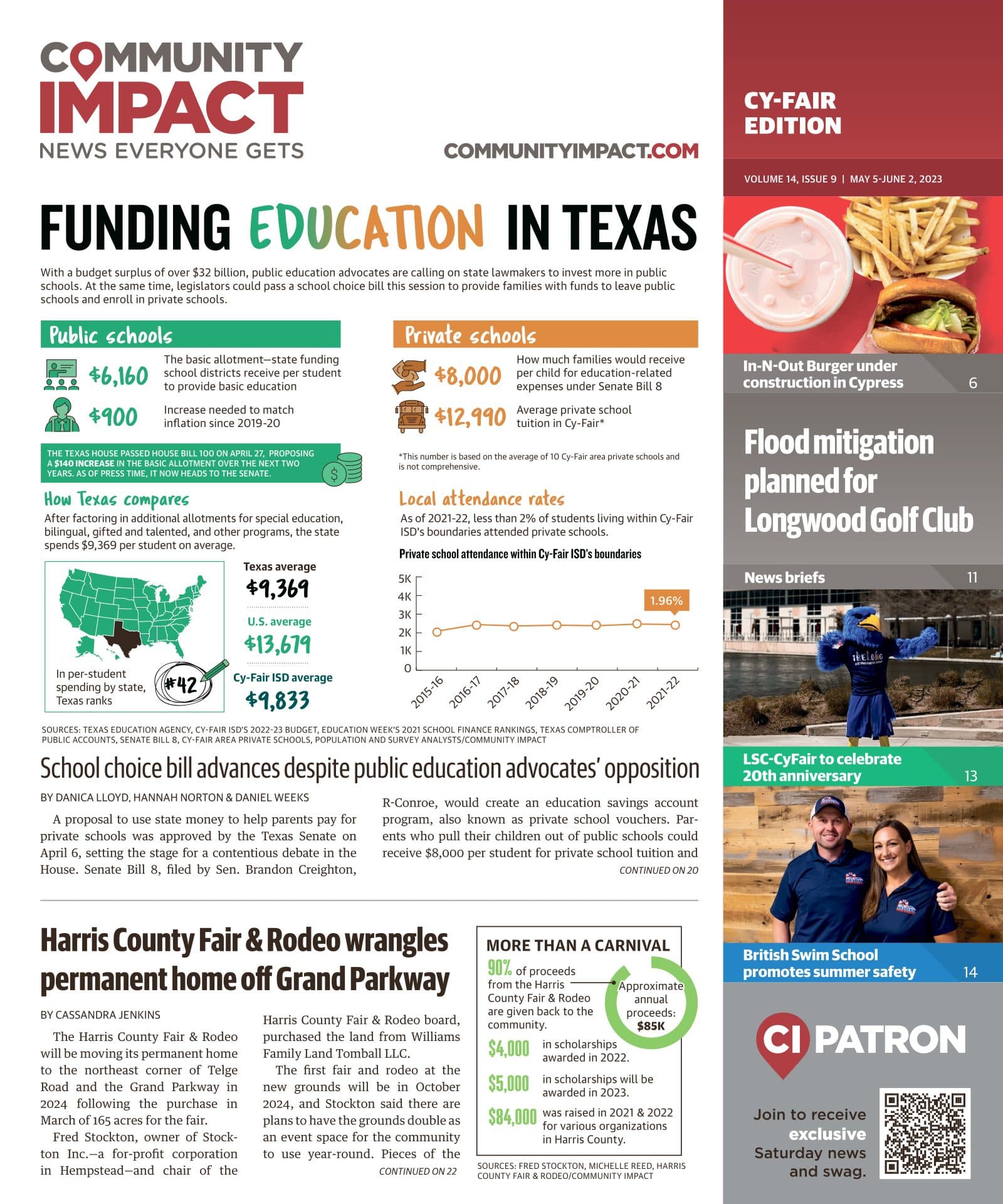 Cy-Fair - Jersey Village cover — May 2023