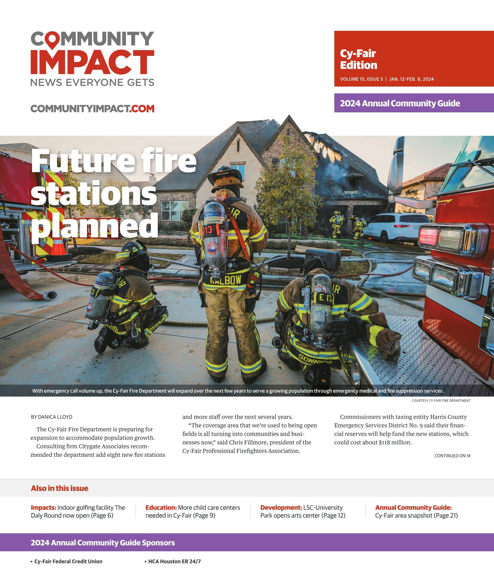 Cy-Fair - Jersey Village cover — January 2024