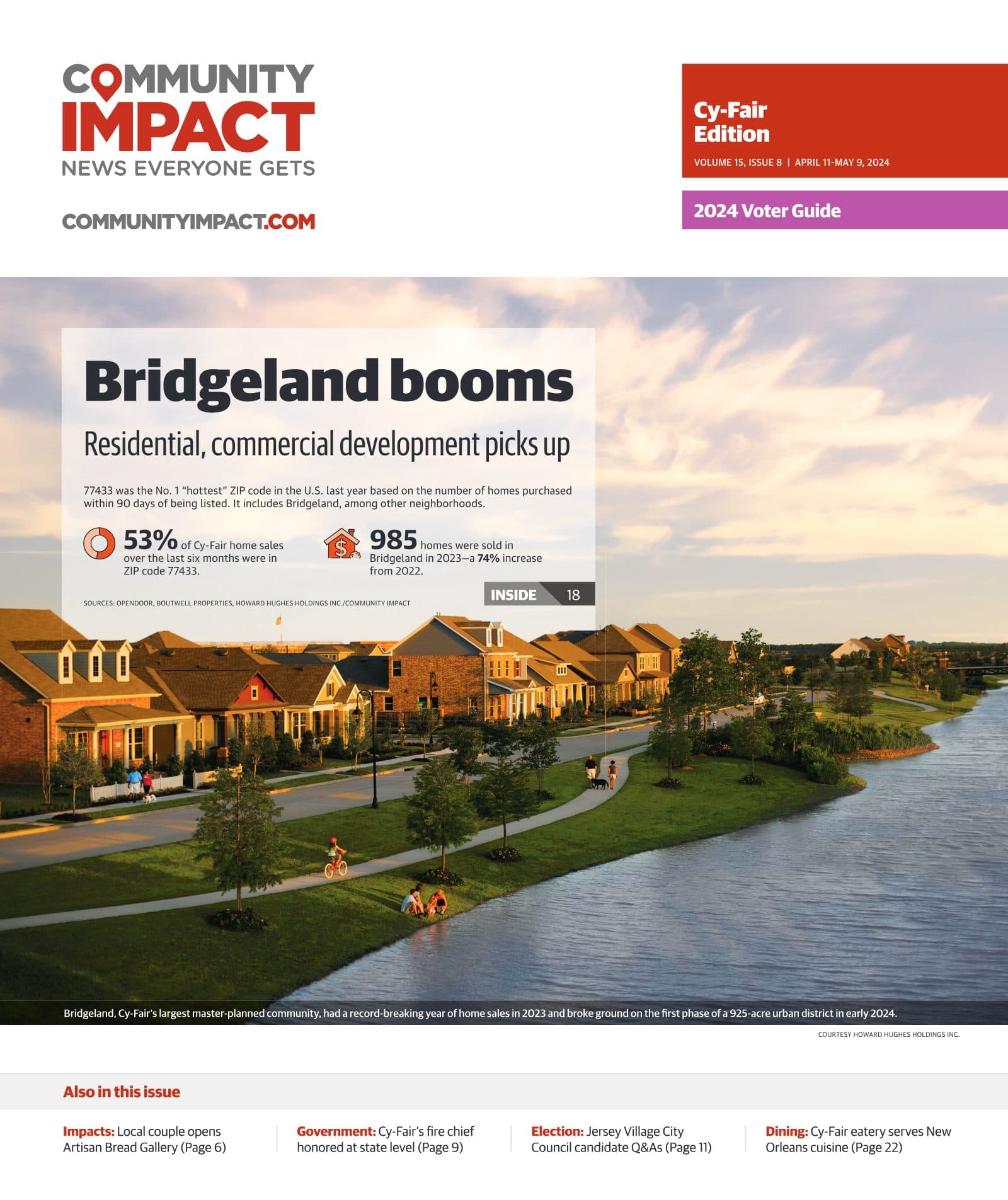 Cy-Fair - Jersey Village cover — April 2024