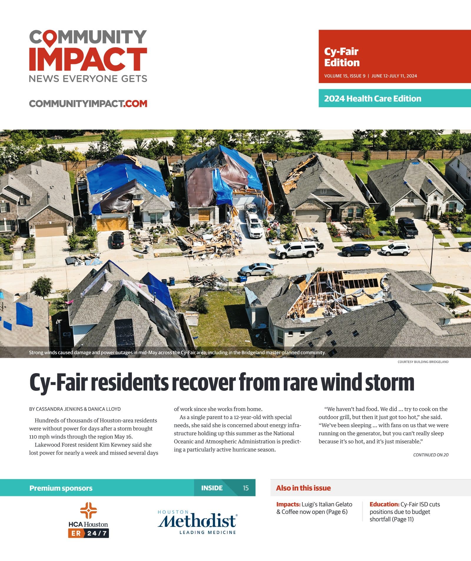 Cy-Fair - Jersey Village cover — June 2024