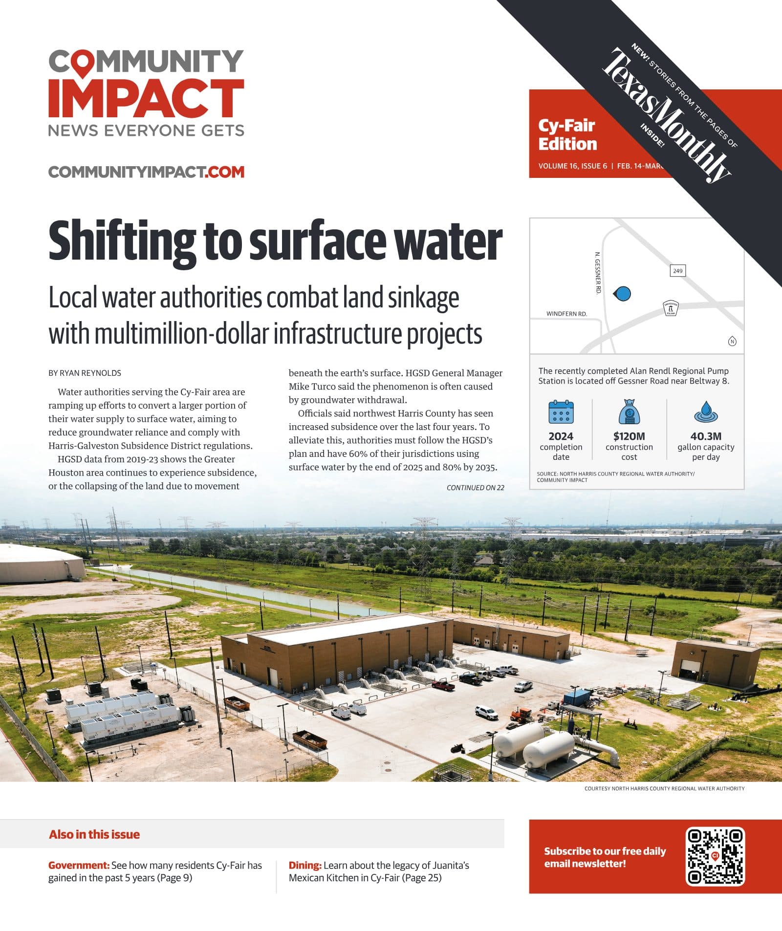 Cy-Fair - Jersey Village cover — February 2025