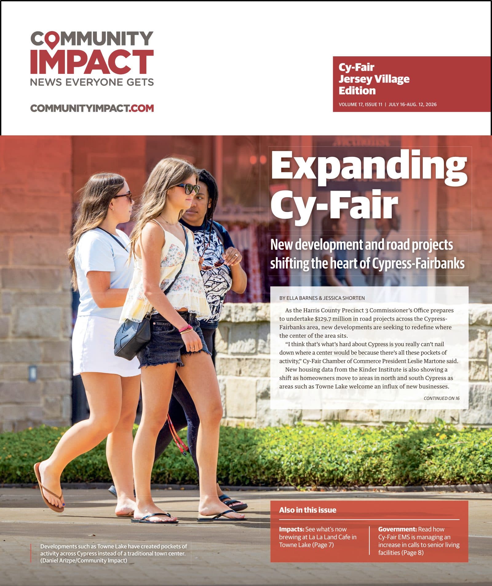 Cy-Fair - Jersey Village cover — July 2026