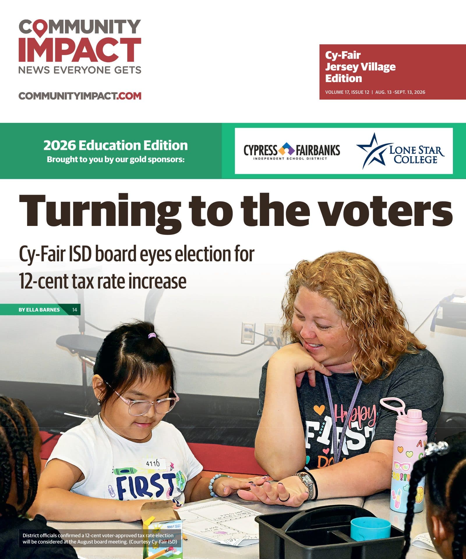 Cy-Fair - Jersey Village cover — August 2026