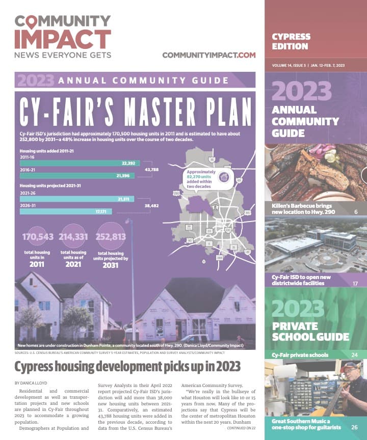 Cypress cover — January 2023