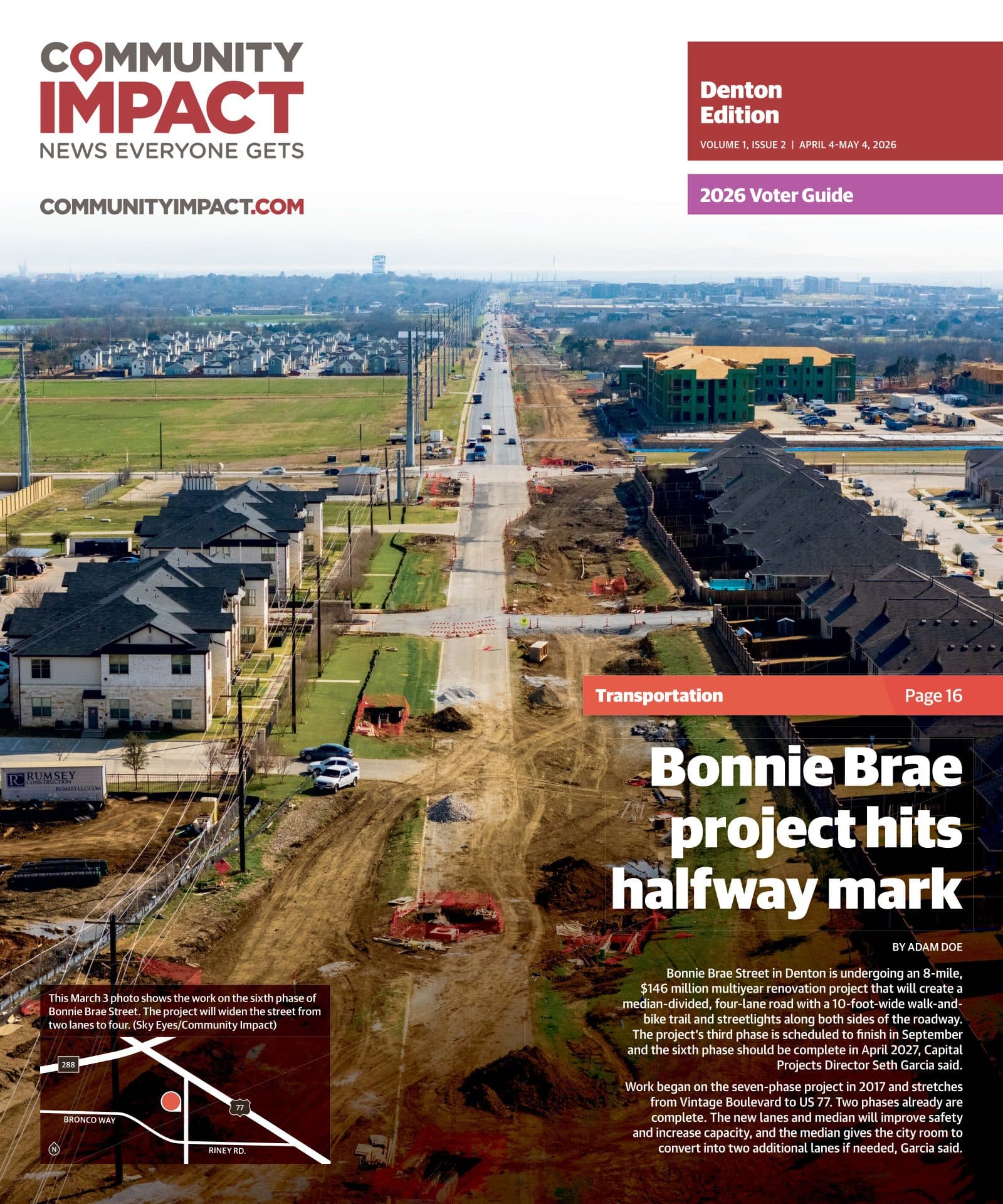Denton cover — March 2026