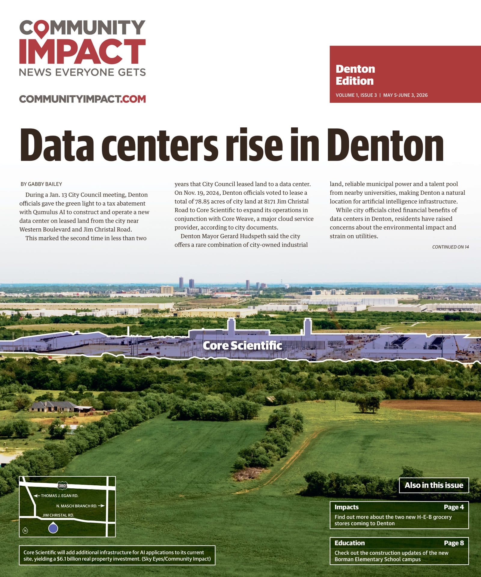 Denton cover — April 2026