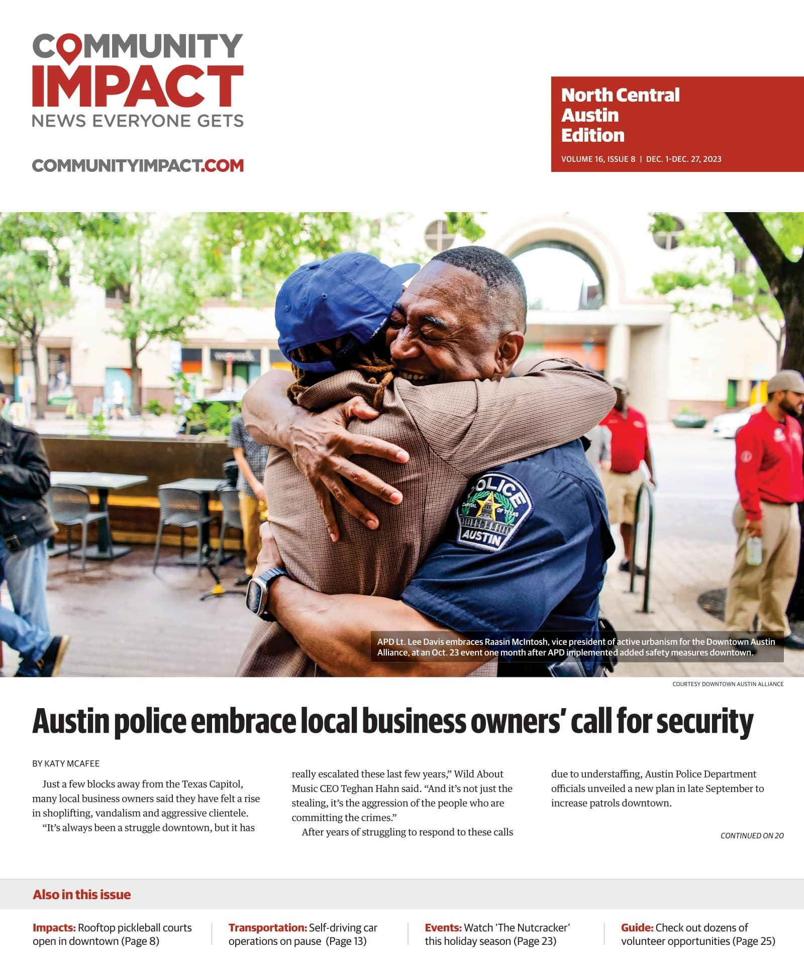 East Austin cover — November 2023