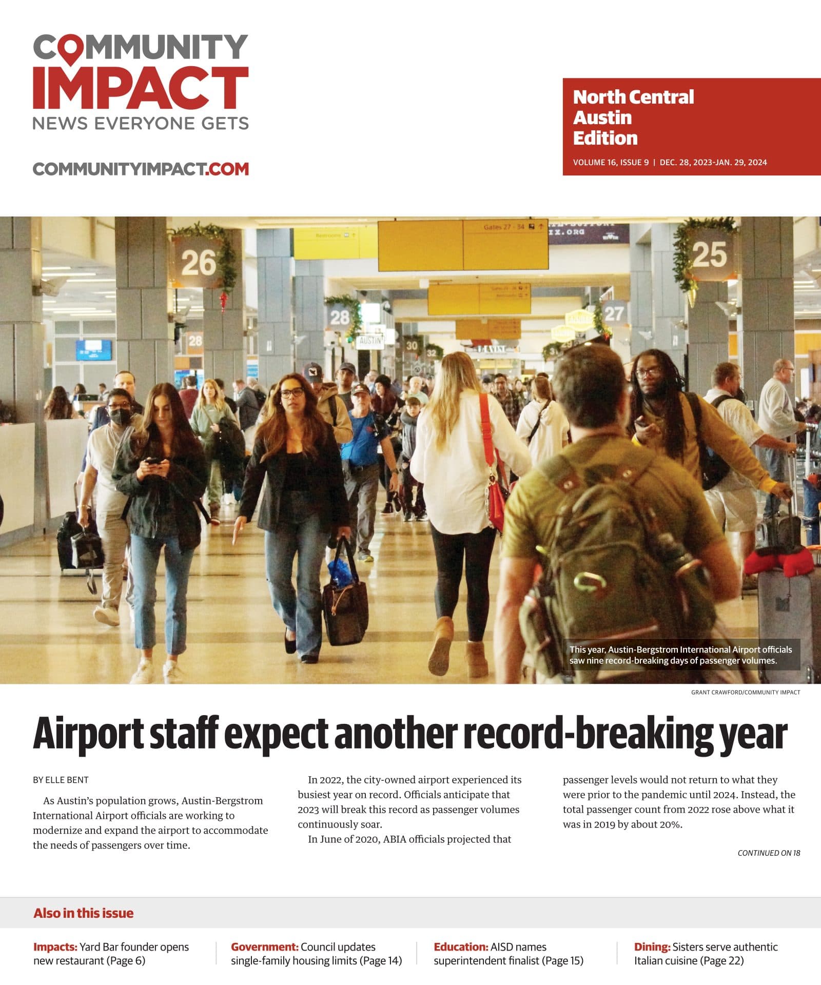 East Austin cover — December 2023