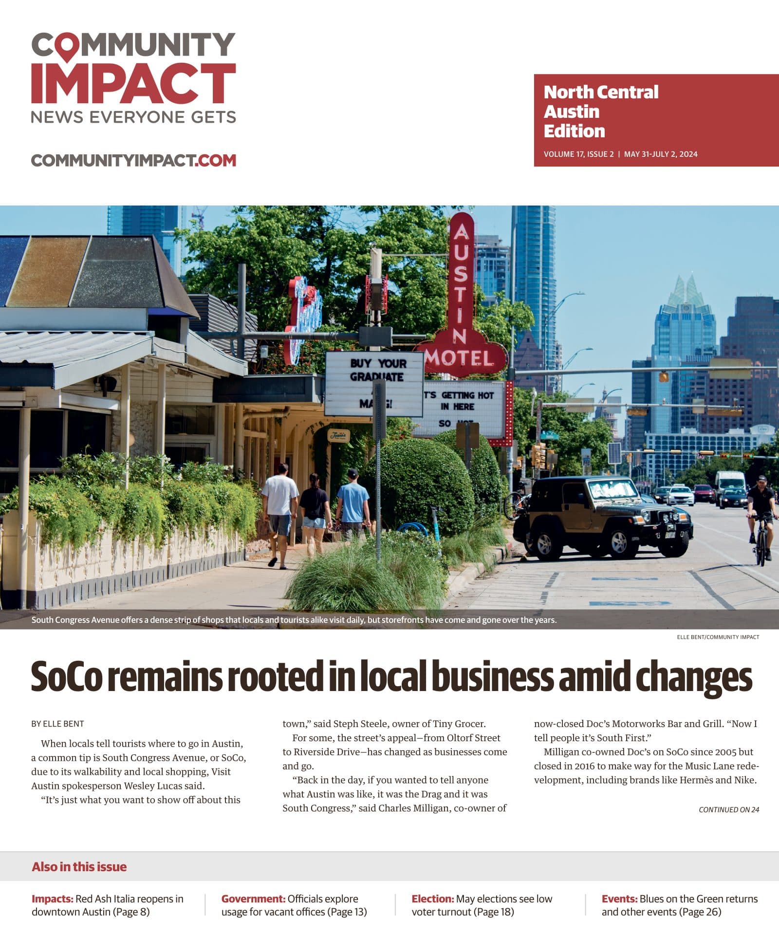 East Austin cover — May 2024