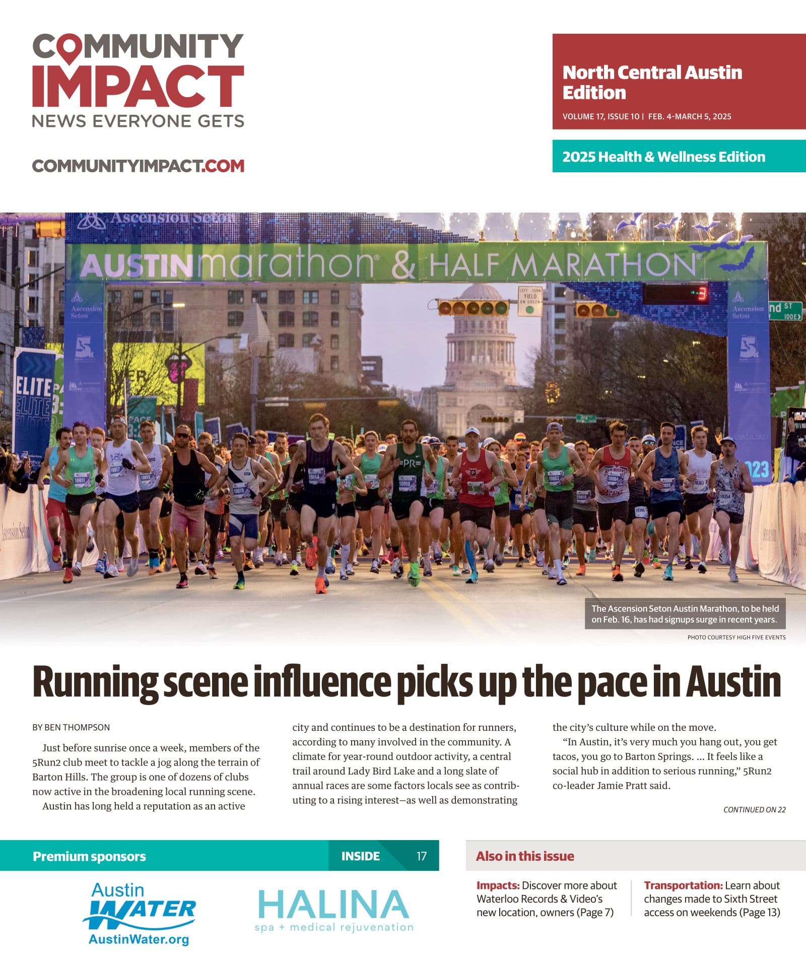 East Austin cover — January 2025