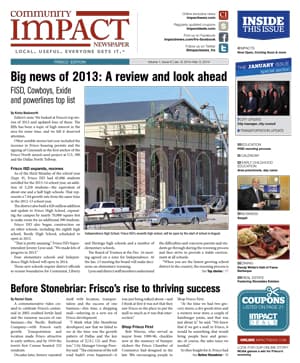 Frisco cover — January 2014