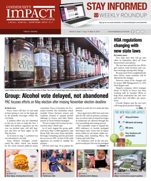 Frisco cover — August 2015